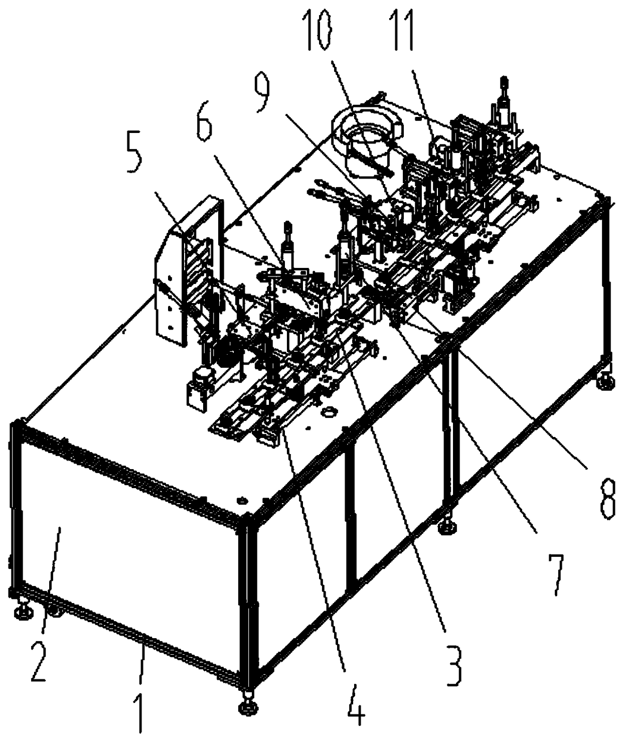 An integrated dispensing assembly machine for rotor bearings