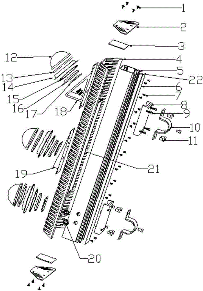 A new type of led fishing light