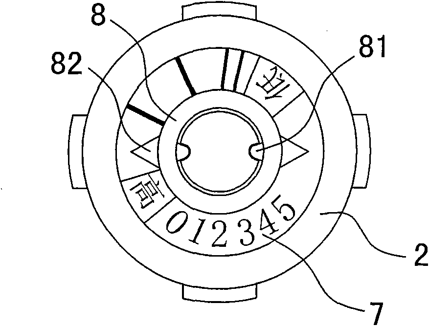 Pointer type safety valve