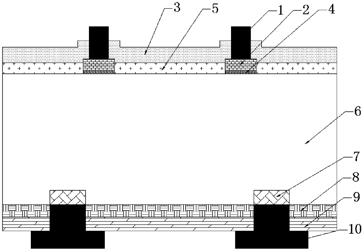 P-type tunneling oxide passivated contact solar cell and preparation method thereof