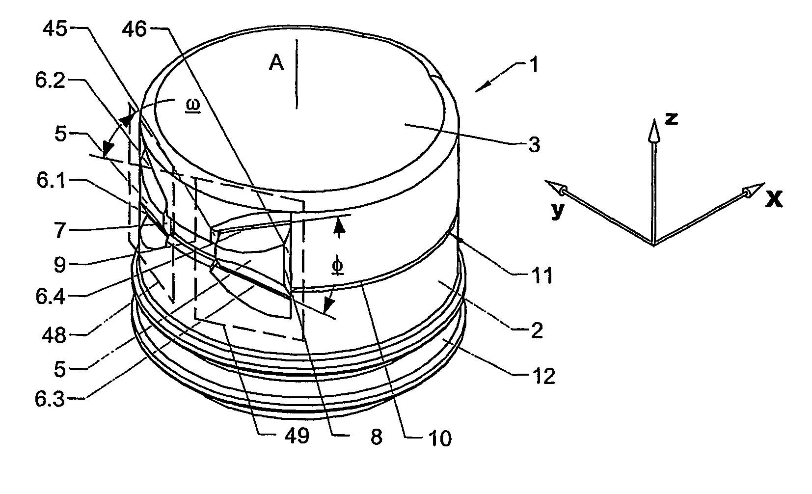 Hinged closure moulded in closed position