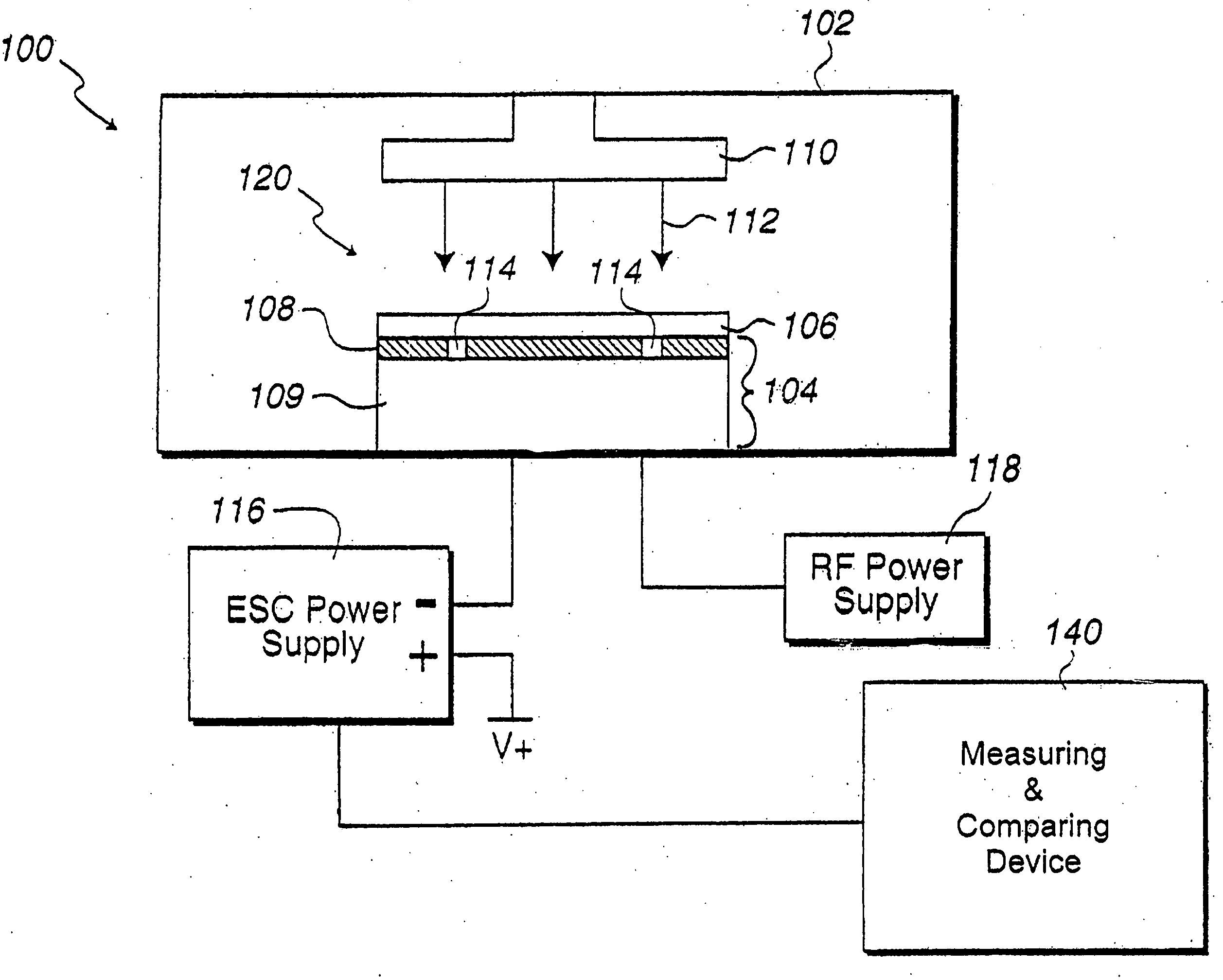 In situ monitoring of wafer charge distribution in plasma processing