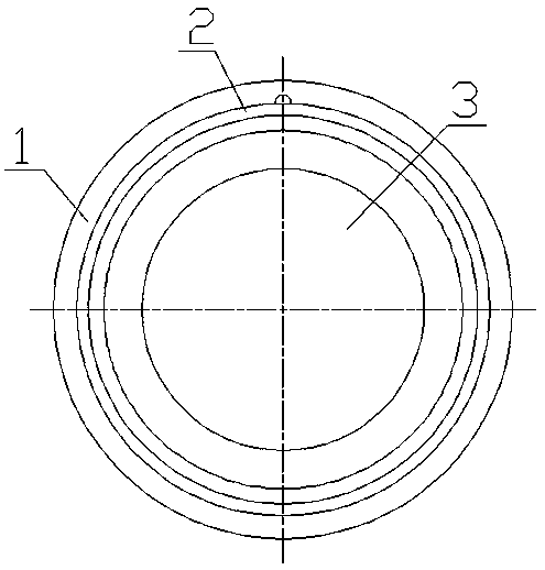 Concrete power transmission and transformation power line pole with improved anchor plate and production method thereof