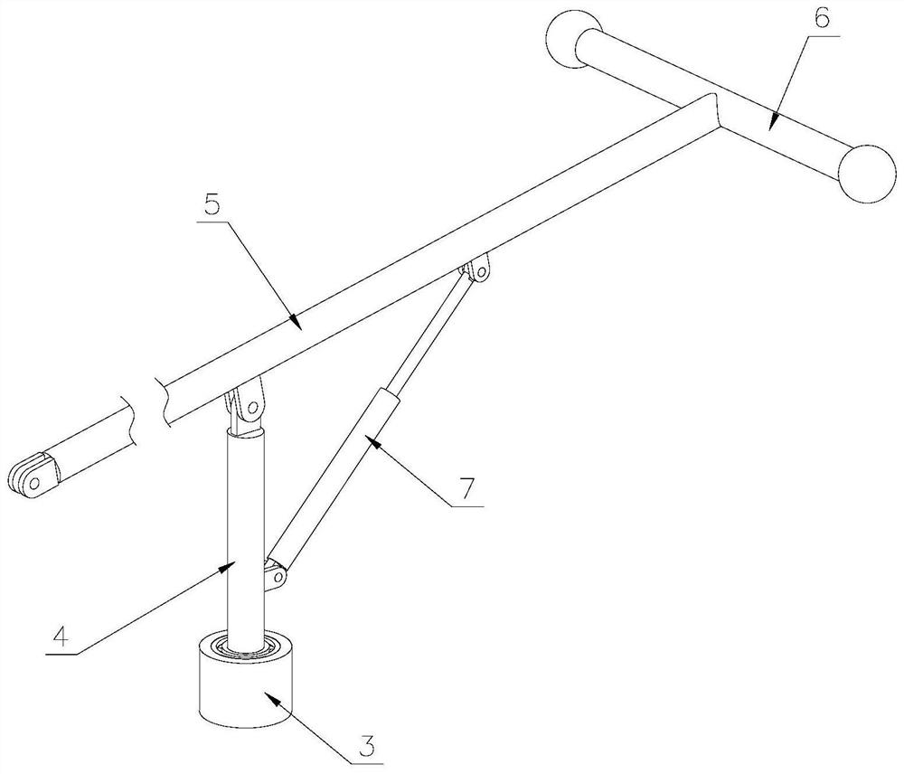 Cable trench cover plate opening device