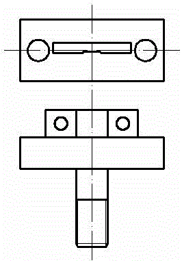 Special fixture for tensile testing of metal sheet or metal foil and method of use