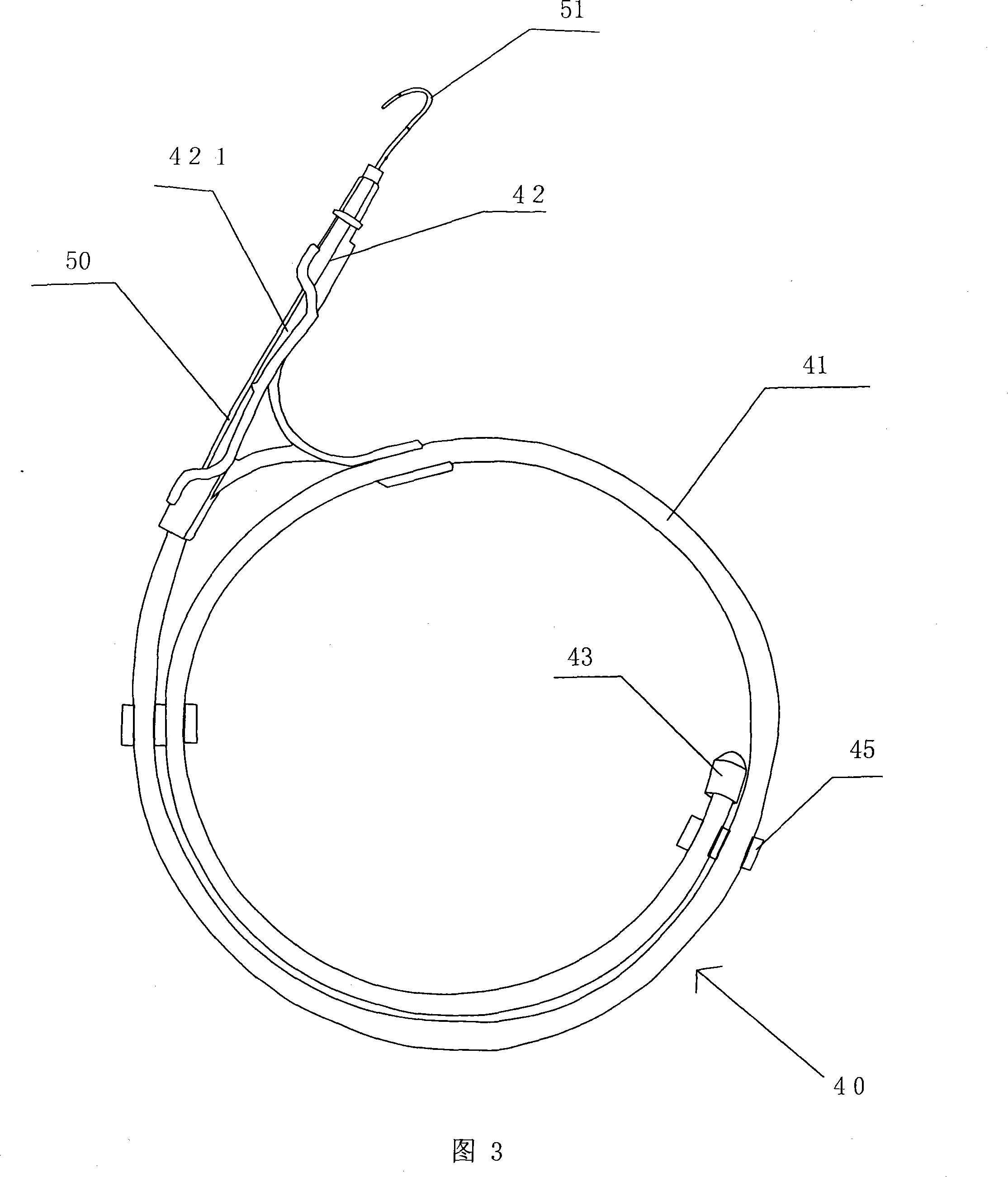 Lumbar anesthesia pipe and lumbar anesthesia device containing the same