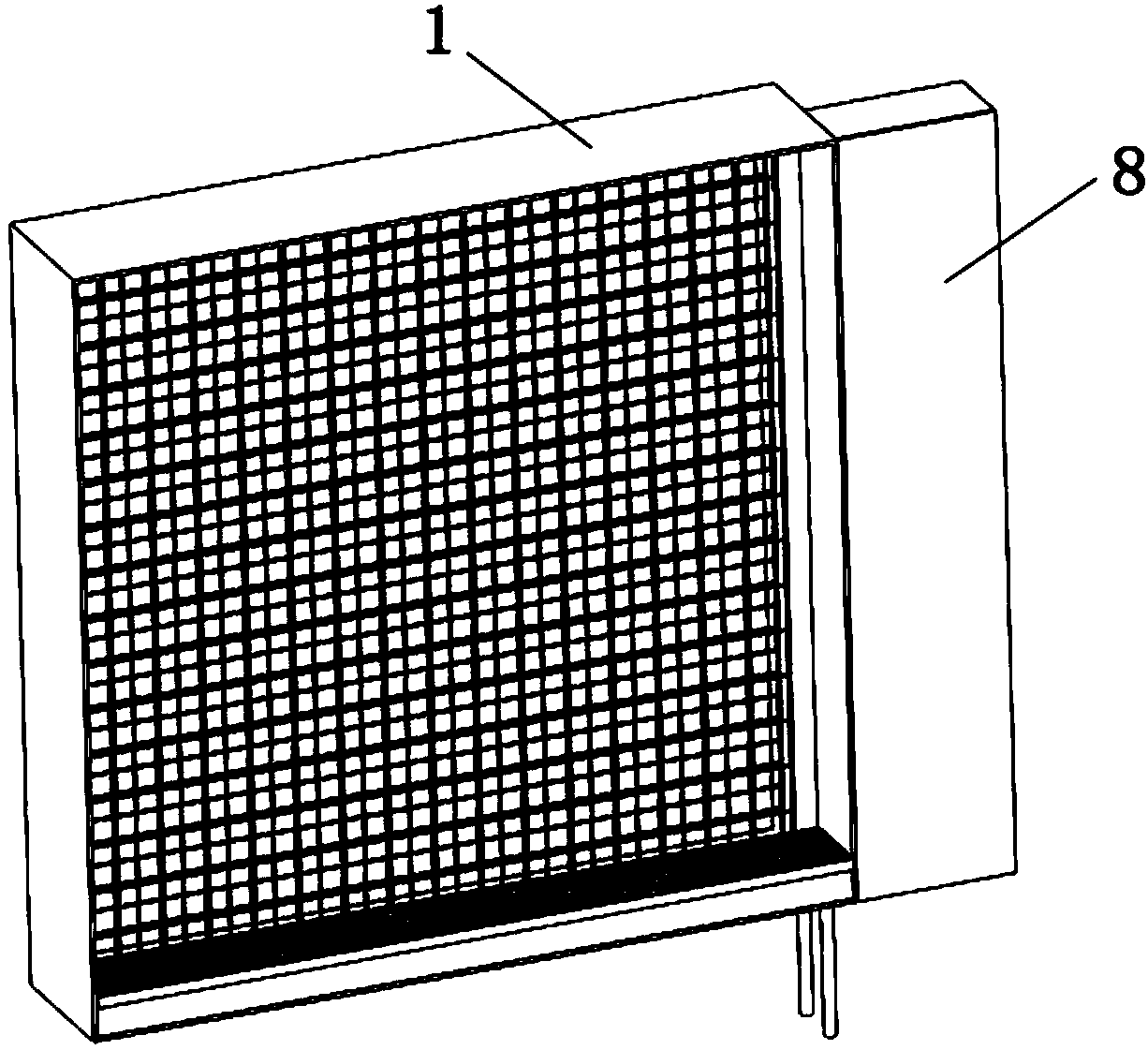 Intelligent multifunctional temperature and air quality regulating and controlling window