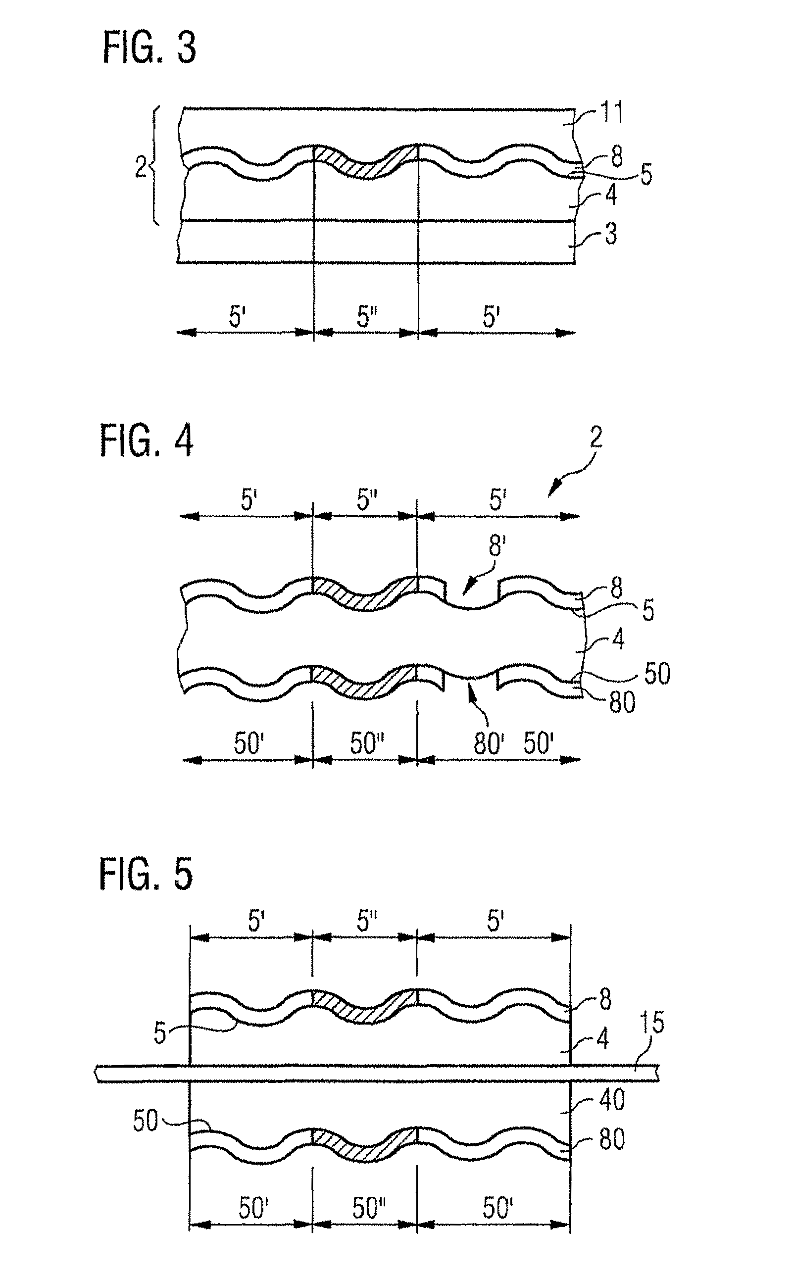 Card having embedded security element