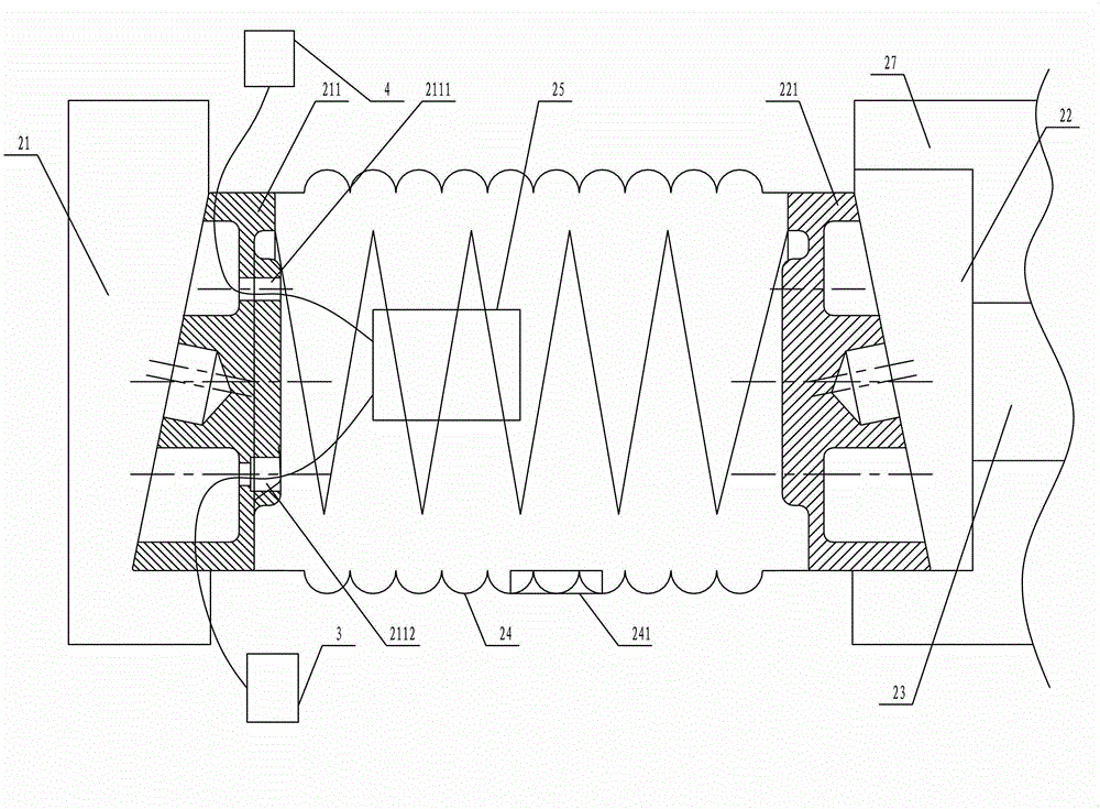 Spring salt mist fatigue test device