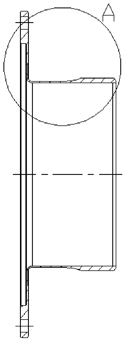 Variable-wall-thickness flexible gear of harmonic reducer