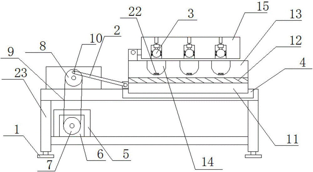 Tea carding machine capable of improving carding quality