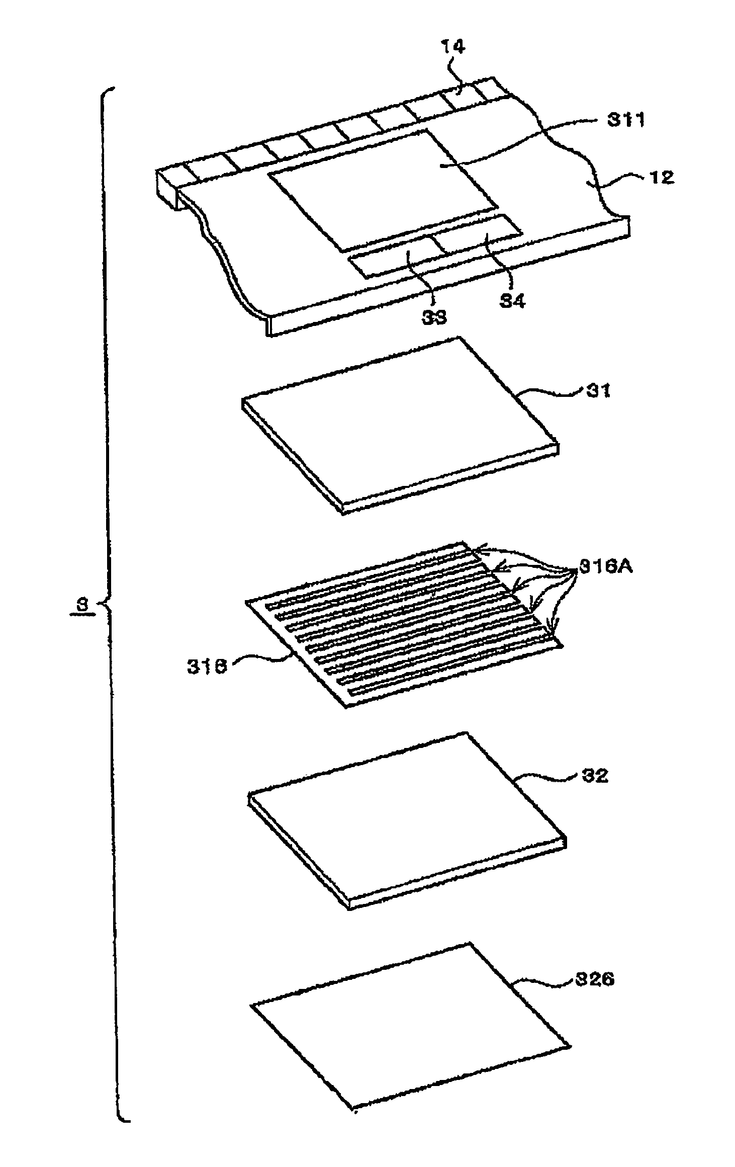 Information processing apparatus, position detecting apparatus and sensing part for performing a detection operation