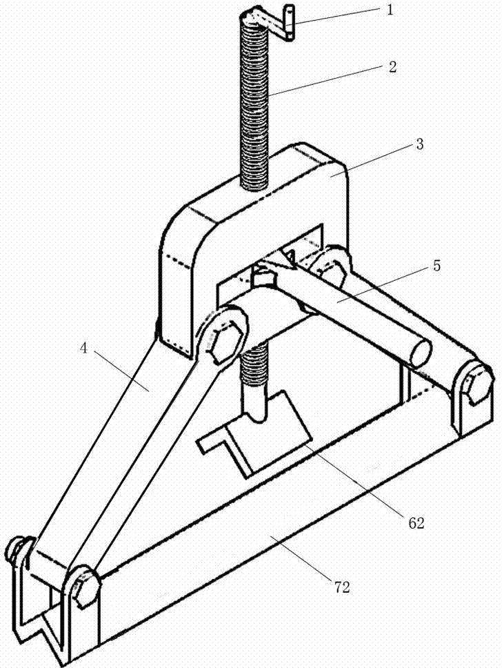 Iron tower material corrector