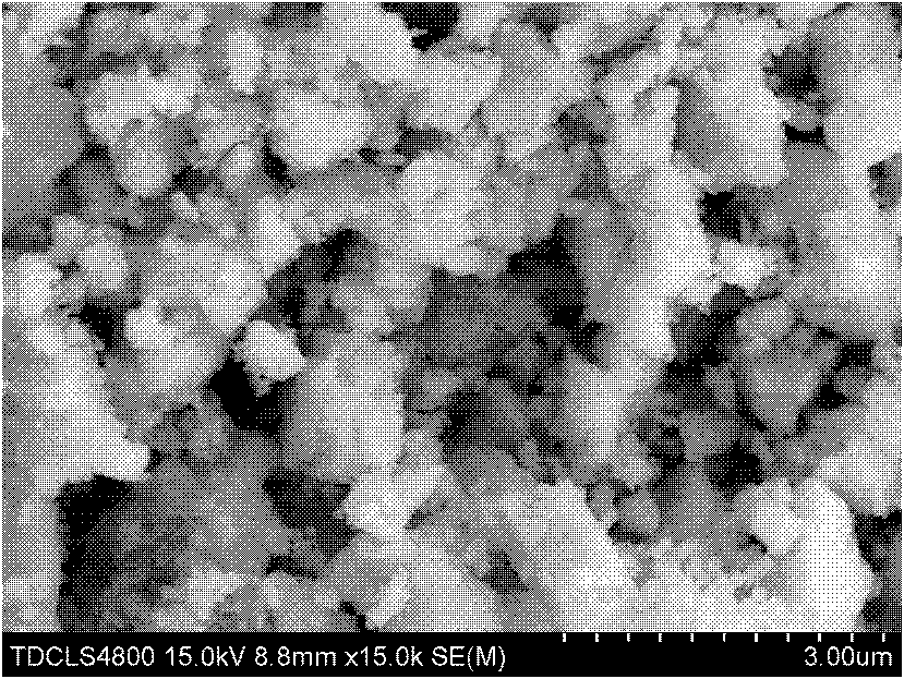 Cr2O3 or NiO porous film material using WO3 as base material and method for manufacturing air-sensitive sensor