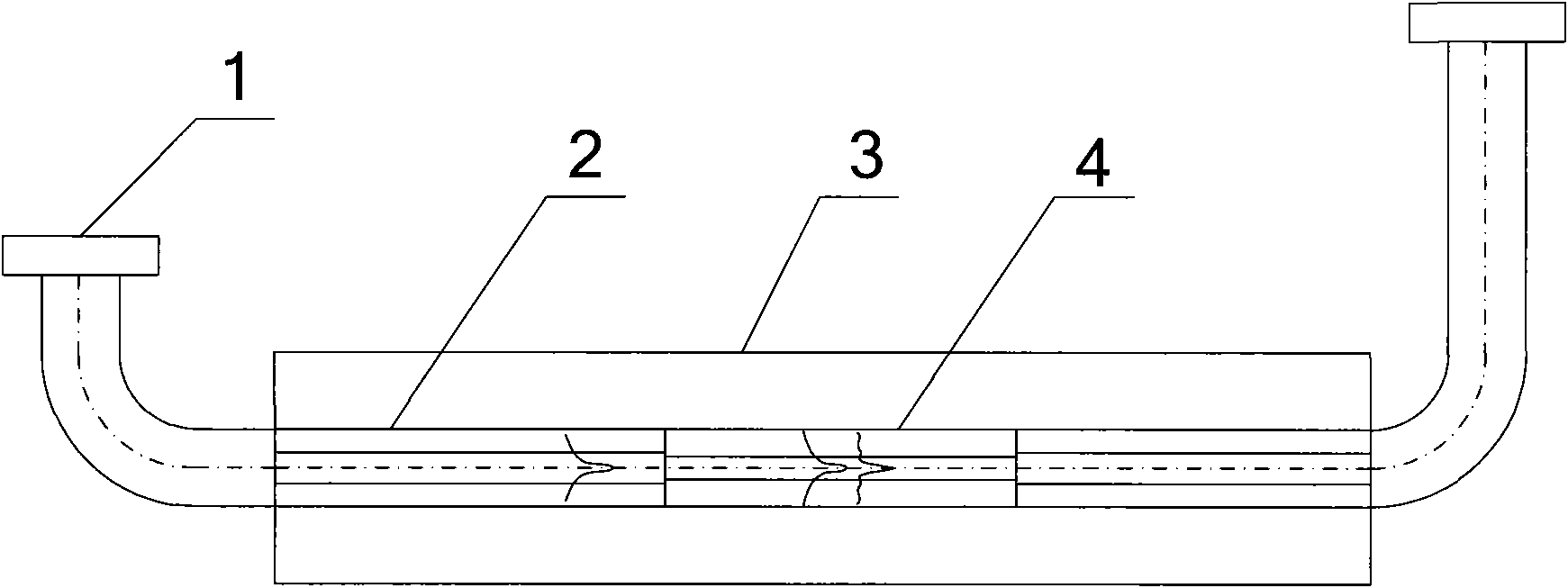 All-fiber filter based on thin-core fibers