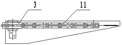 Forward-tilting prevention device of high-plant crop divider