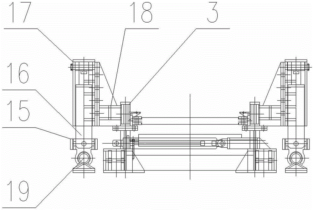 Self-moving belt tail