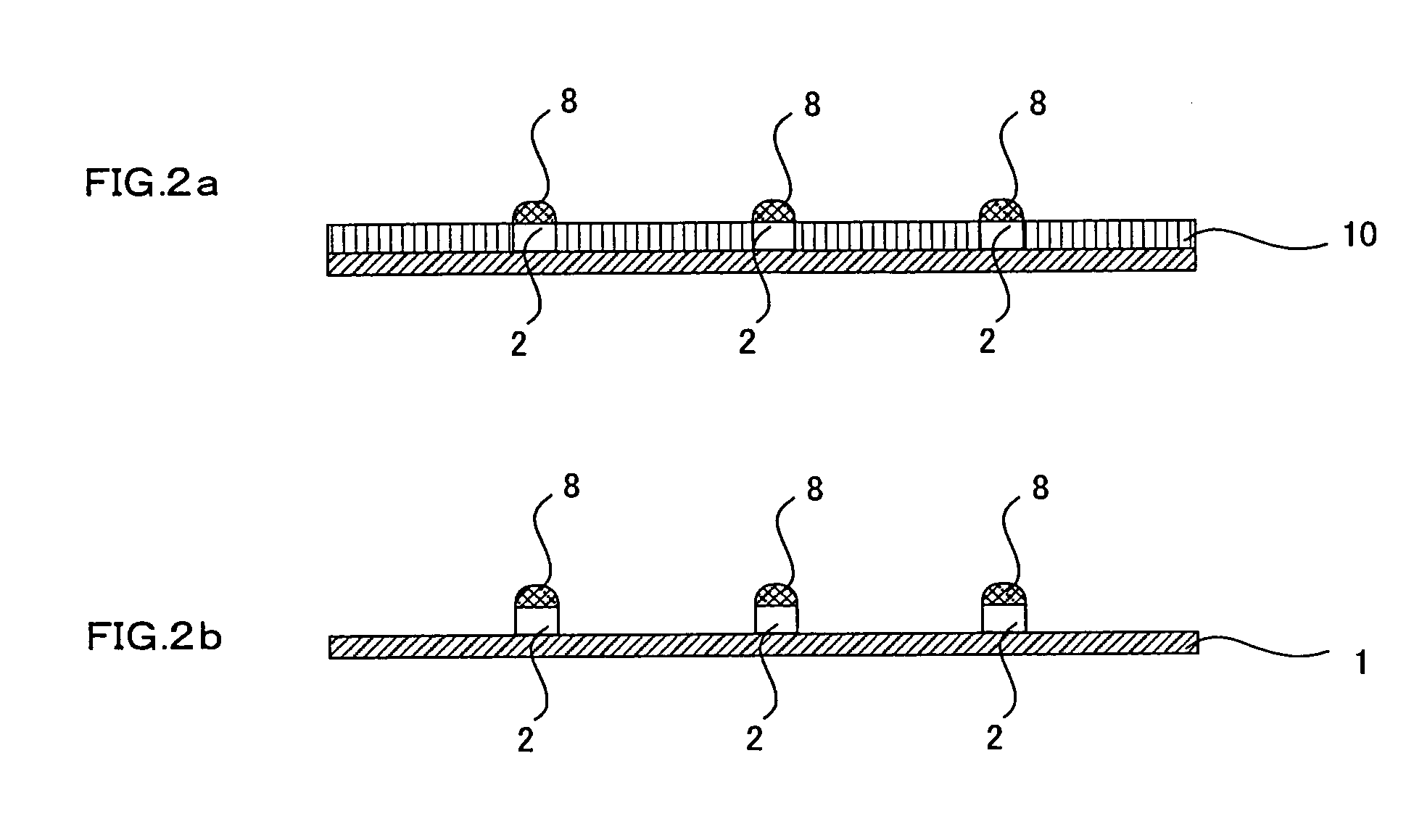 Method for manufacturing conductive pattern forming body