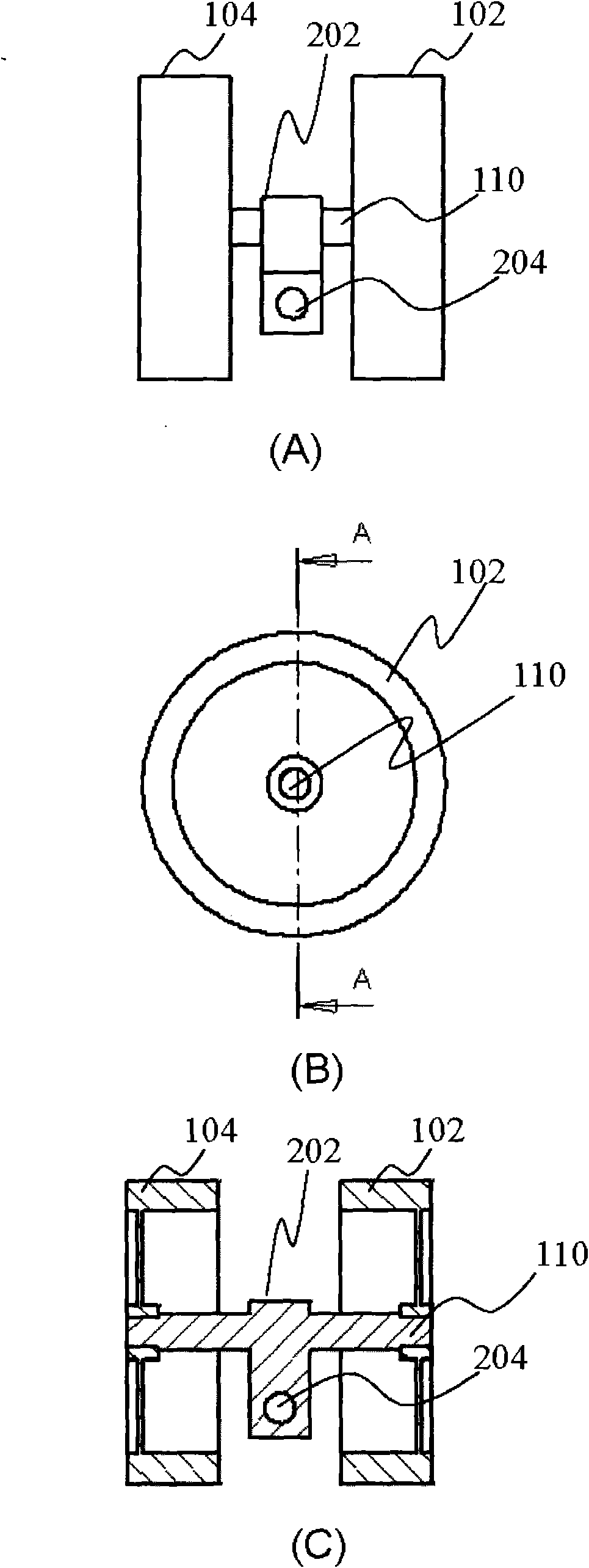 Front wheel tilt-preventing front suspension and steering system for bicycles and motorcycles