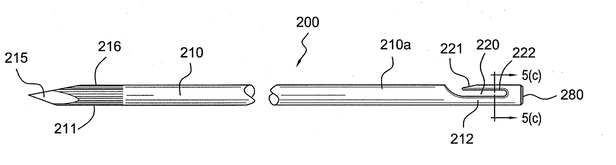 Drill pin for suture passing