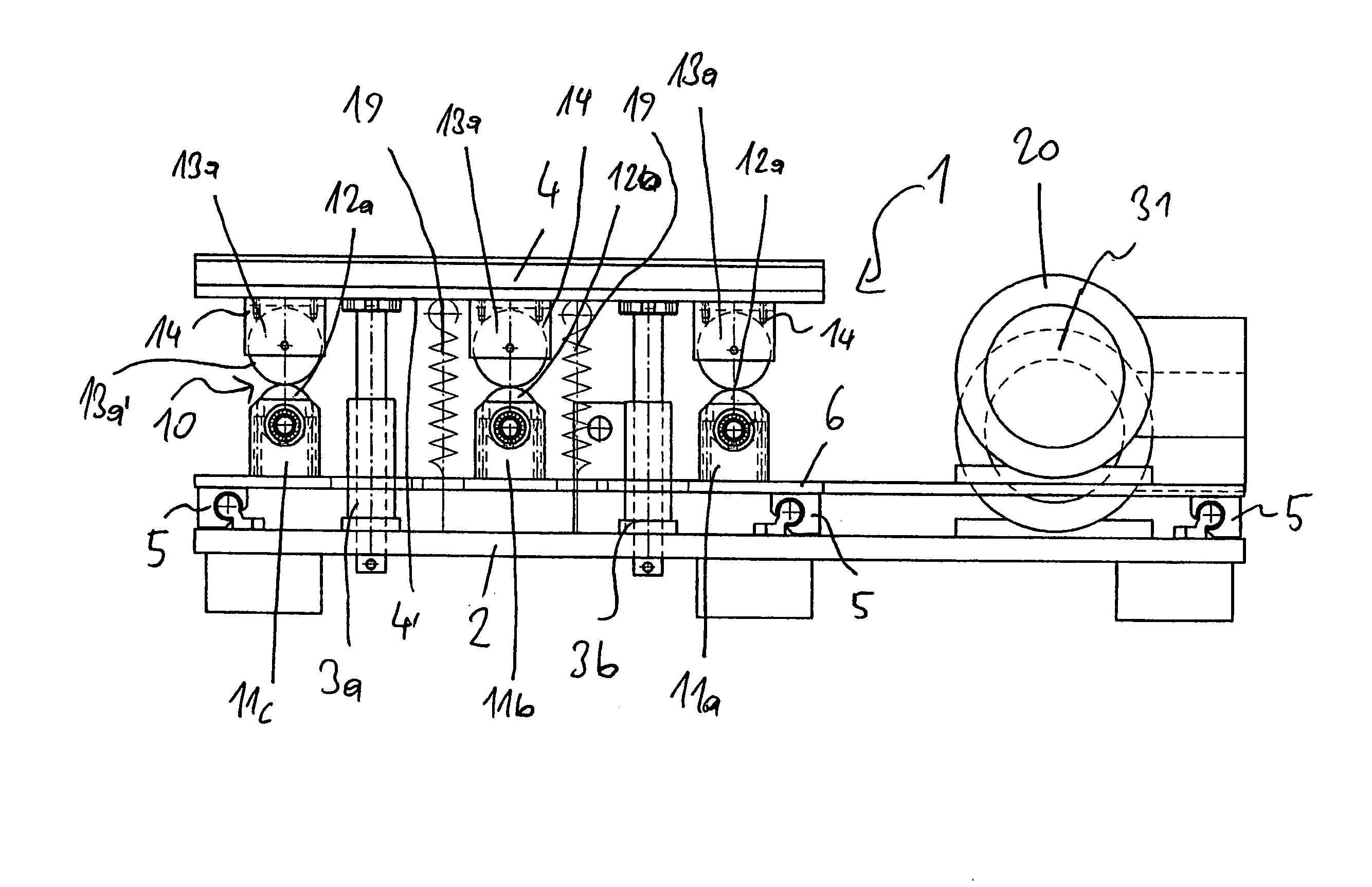 Device for training and/or analyzing a user's musculoskeletal system