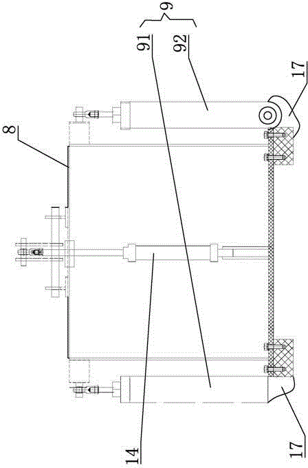 Tilting-type automatic coating machine and working method