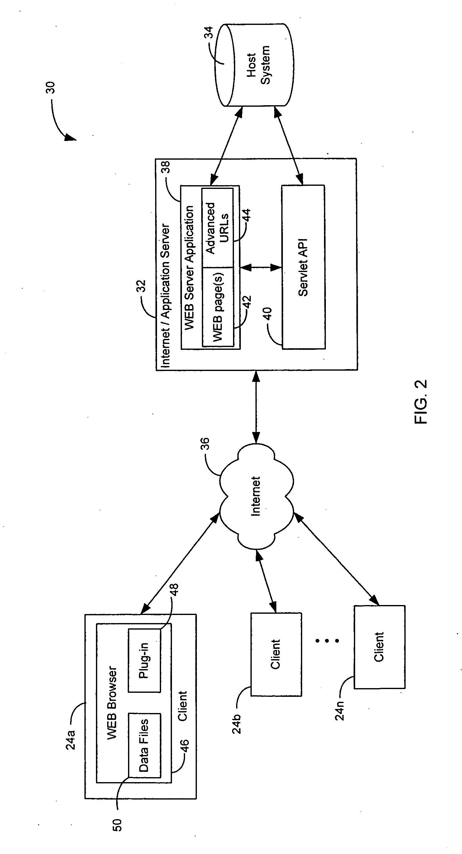 Method and system for advanced downloading of URLS for WEB navigation