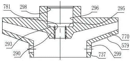 Molybdenum-alloy disc-type flameproof motor seawater-desalination weld seam joint device