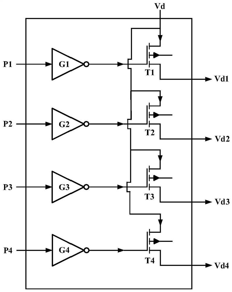 Ka frequency band standardized four-channel transmitting assembly