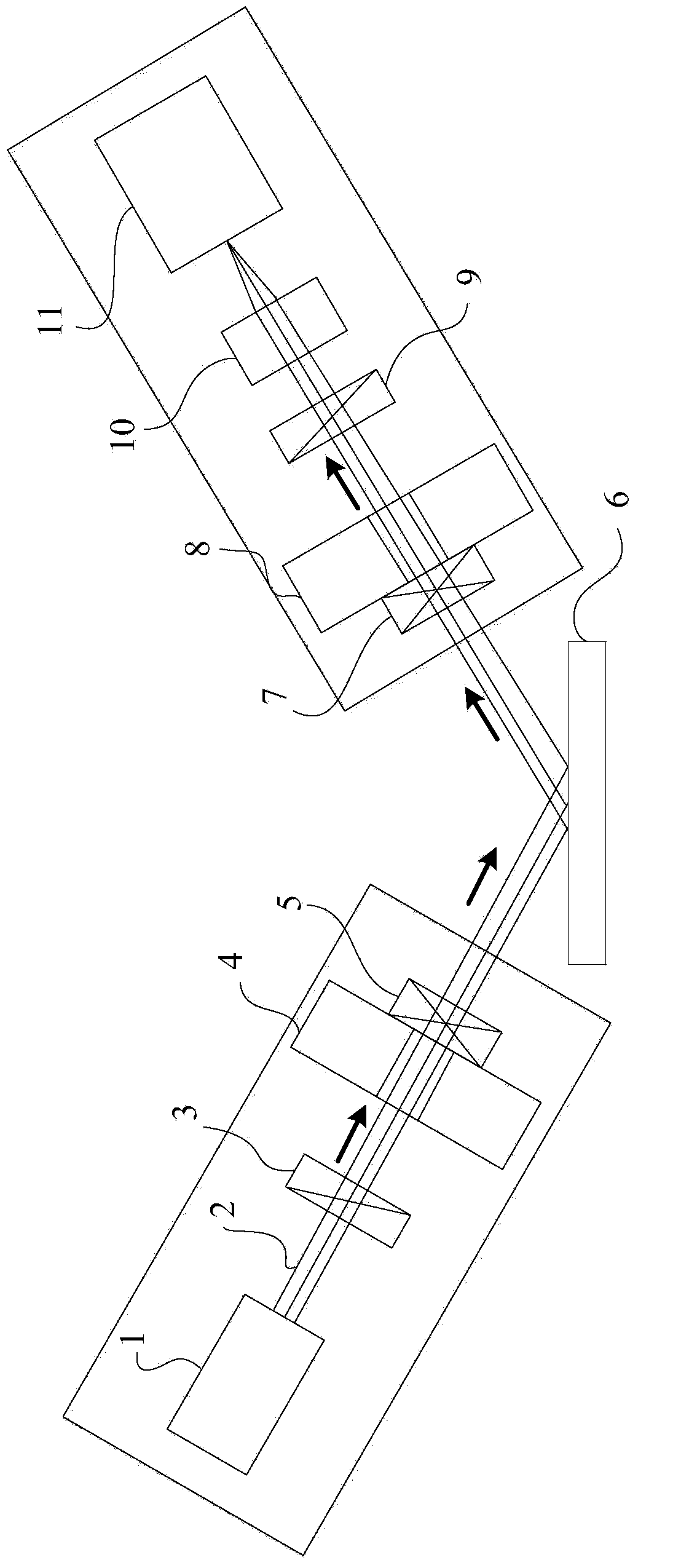 Light intensity smoothing device and method of xenon lamp light sources in spectrum ellipsometer