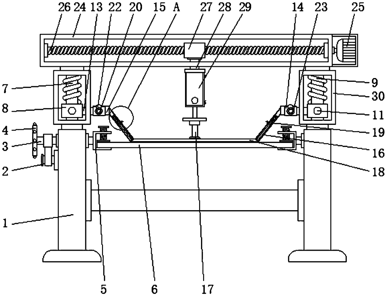 Large silk-screen printing equipment for wood plate