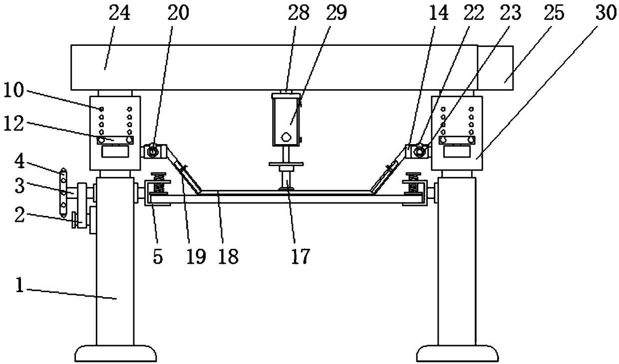 Large silk-screen printing equipment for wood plate