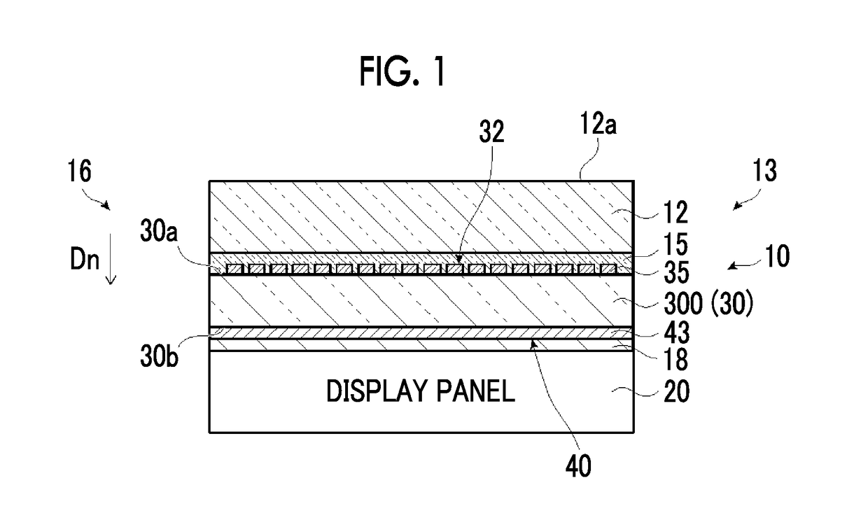 Touch panel, conductive sheet for touch panel, and touch sensor