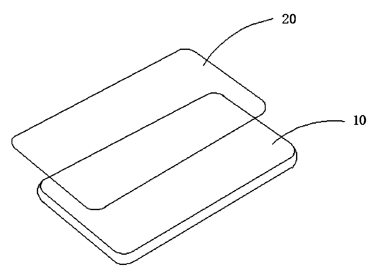 Display screen, display device of integrated display screen and cover plate