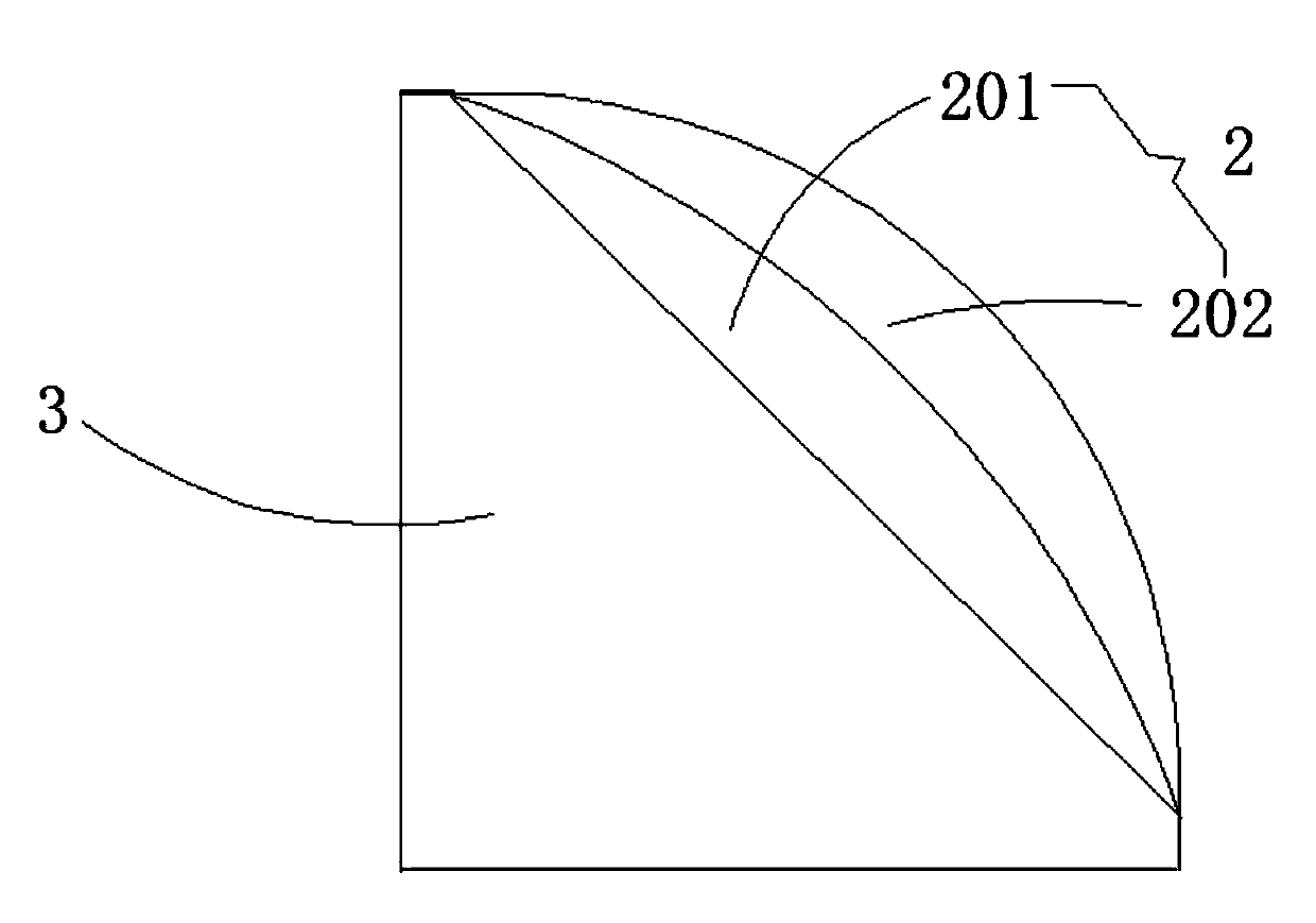 Display screen, display device of integrated display screen and cover plate