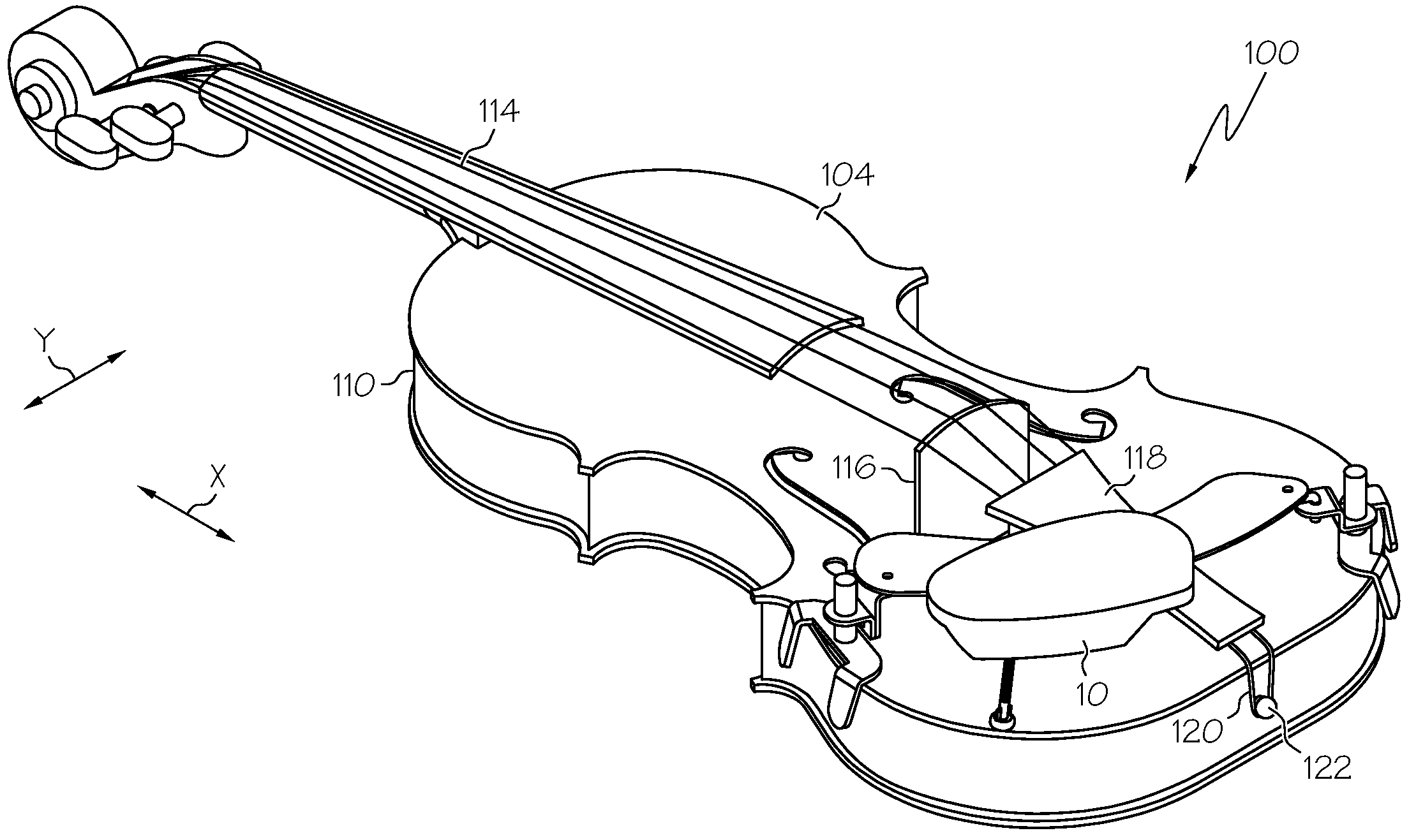 Chin rest for musical instrument