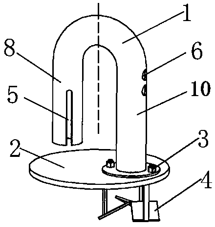 Suction overflow gas-liquid distributor