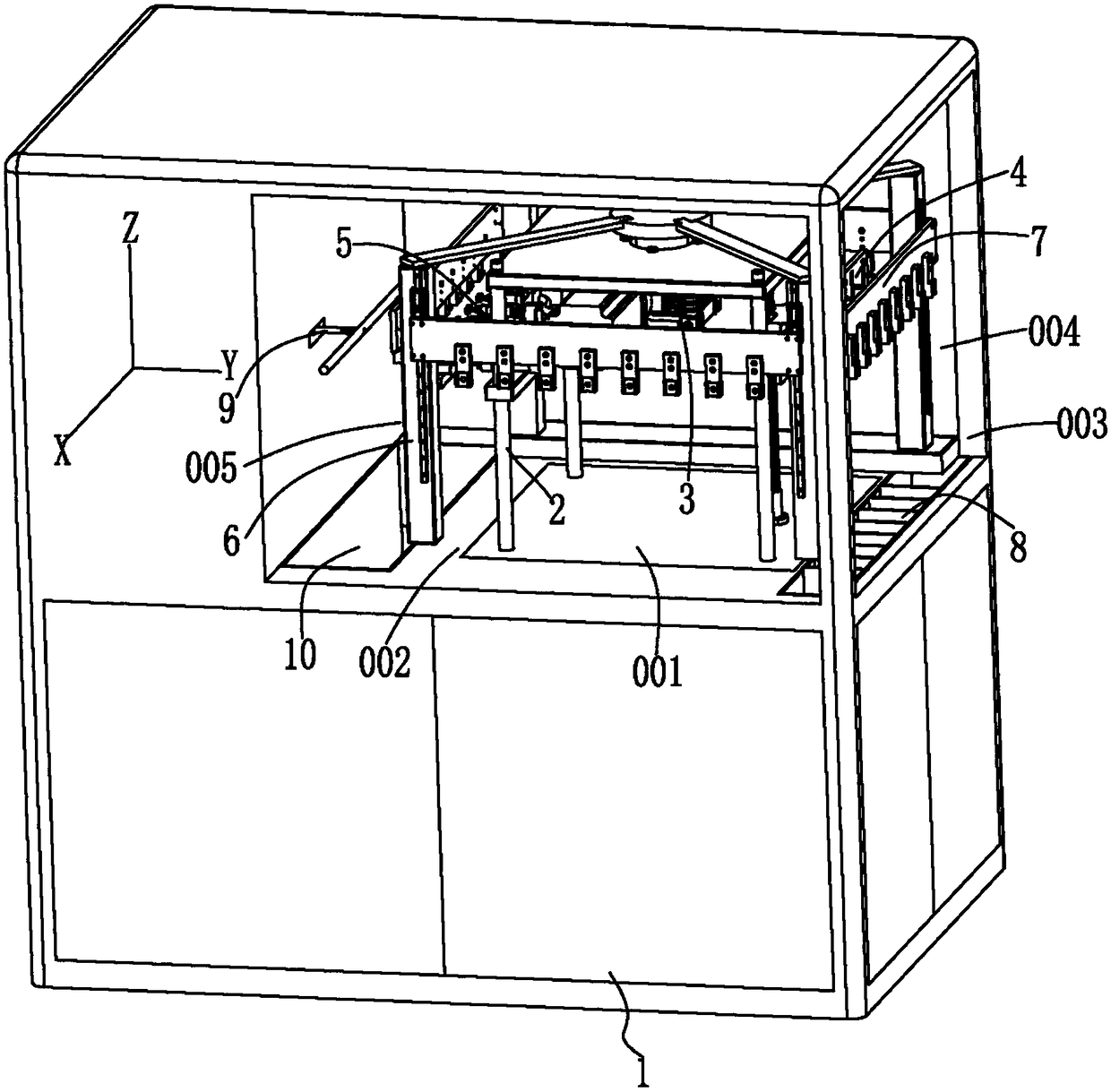 High-voltage resistance circle detection equipment