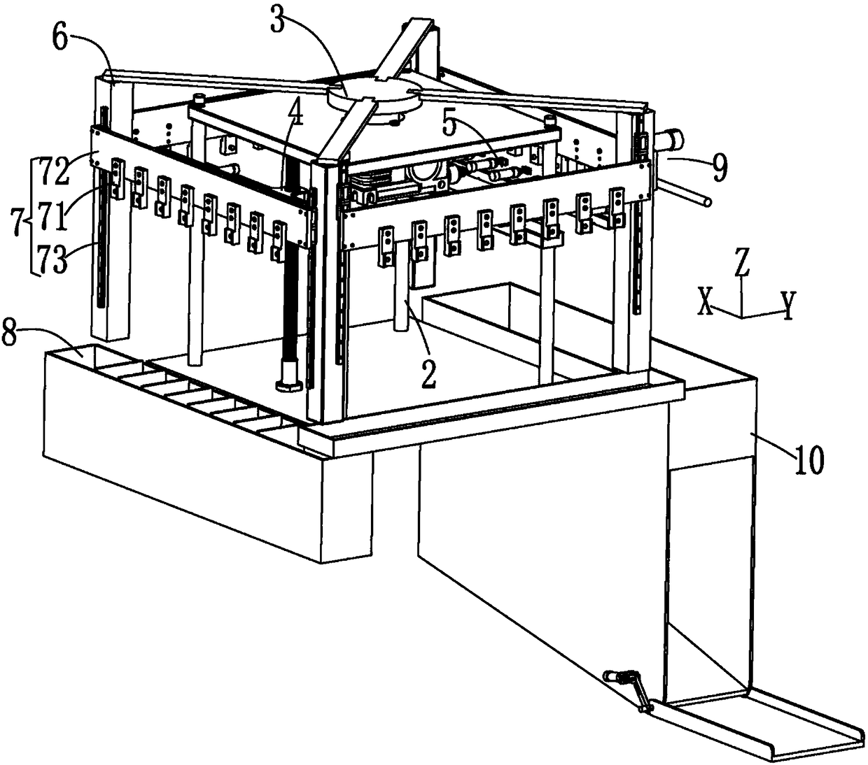 High-voltage resistance circle detection equipment