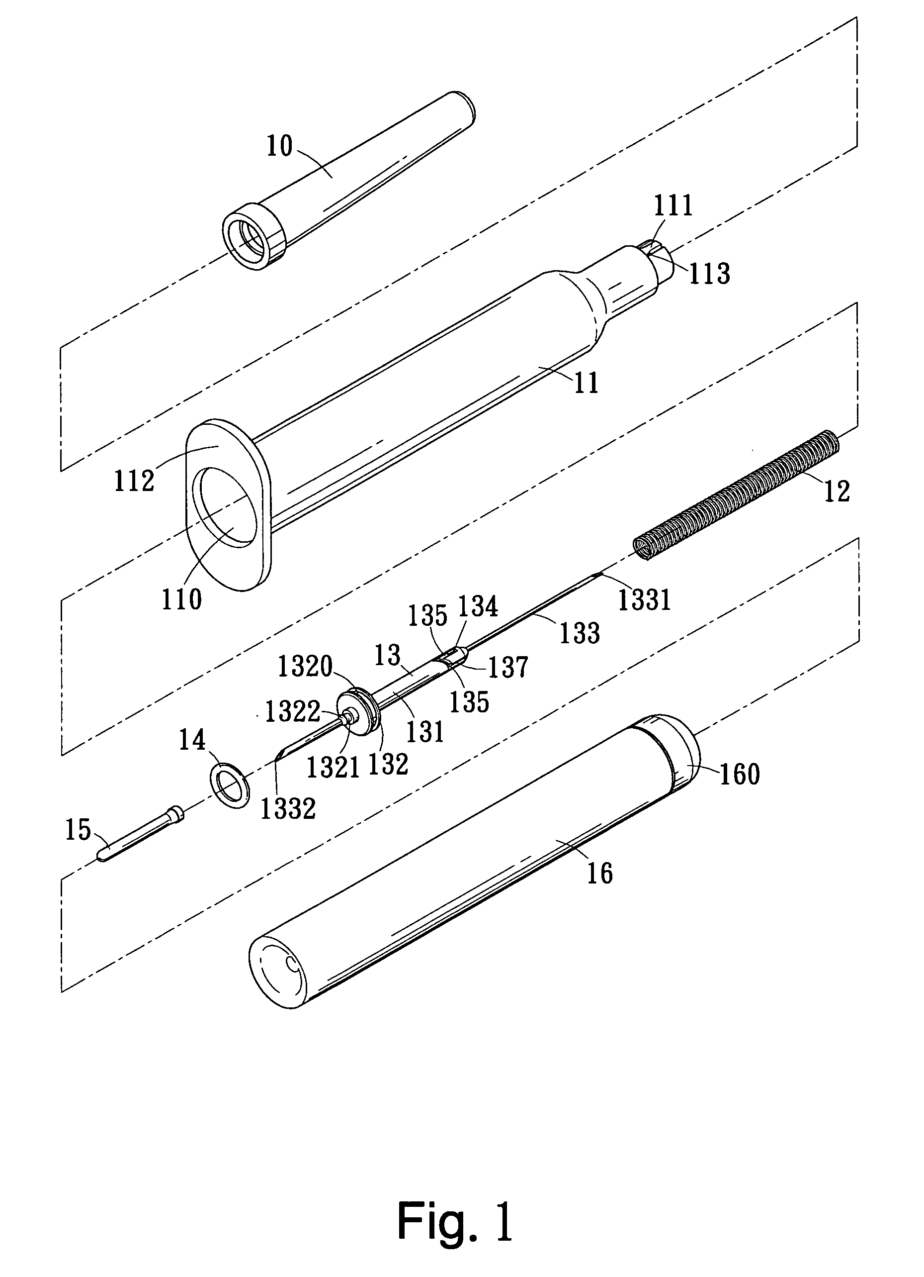 Automatically retractable safety blood sampler