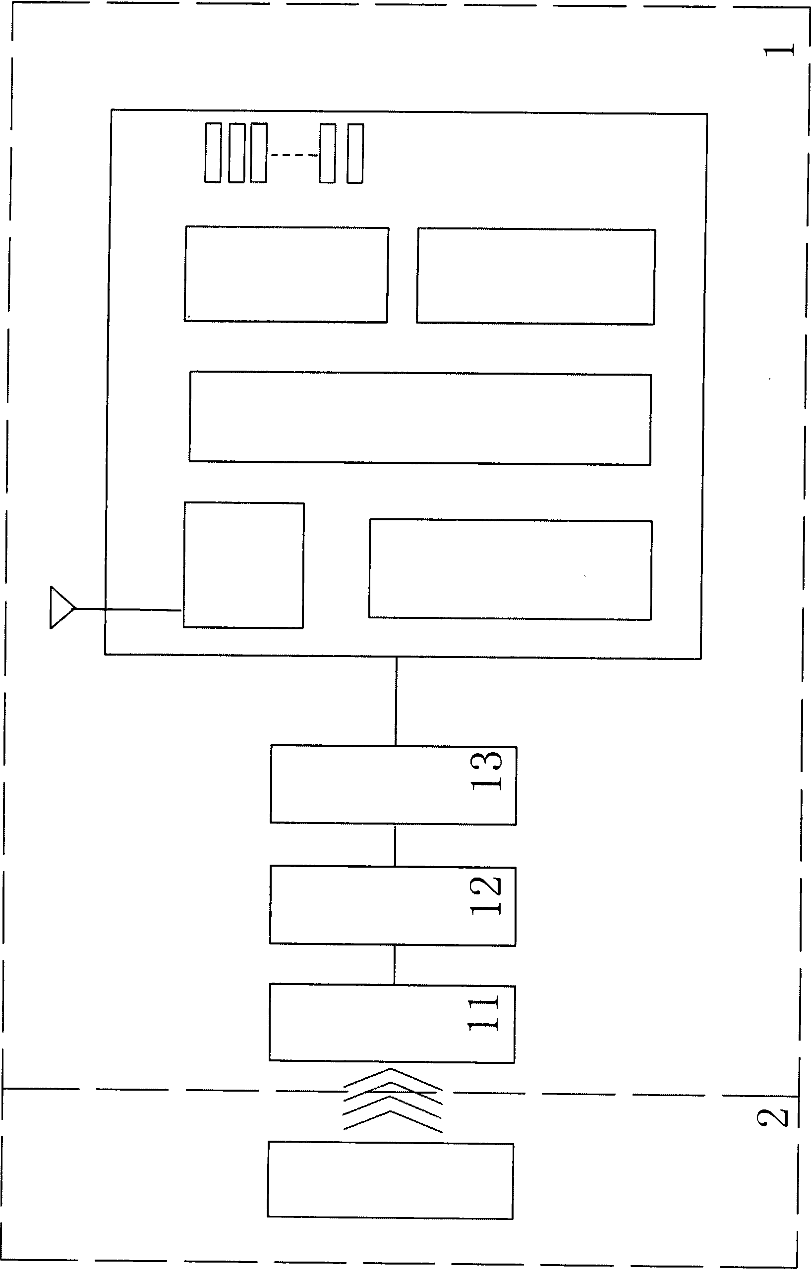 Wireless monitoring device for passive environmental parameters