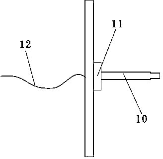 Sectioned tubular measurement device and test method for shielding effectiveness of electromagnetic shielding fabric