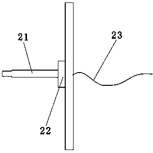 Sectioned tubular measurement device and test method for shielding effectiveness of electromagnetic shielding fabric