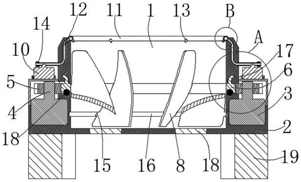 Mortar stirring device