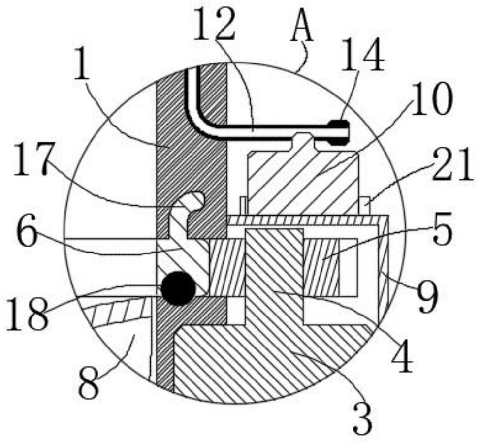 Mortar stirring device