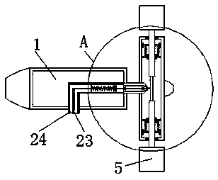 Wind driven generator with adjustable fan blade and convenience in maintenance