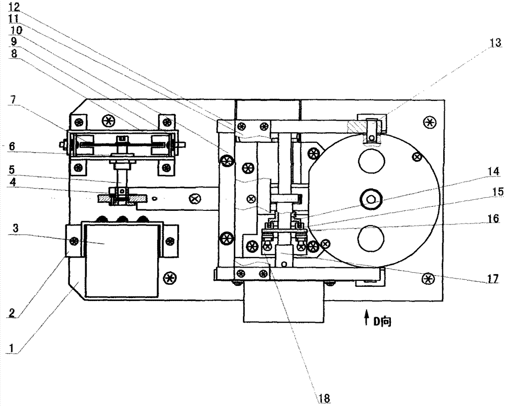 Automatic force adjustment device for micro-Vickers hardness meter