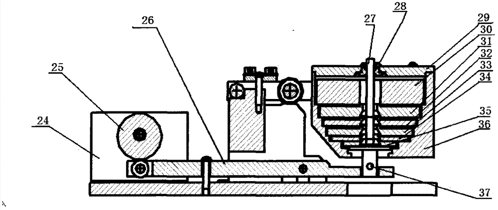 Automatic force adjustment device for micro-Vickers hardness meter