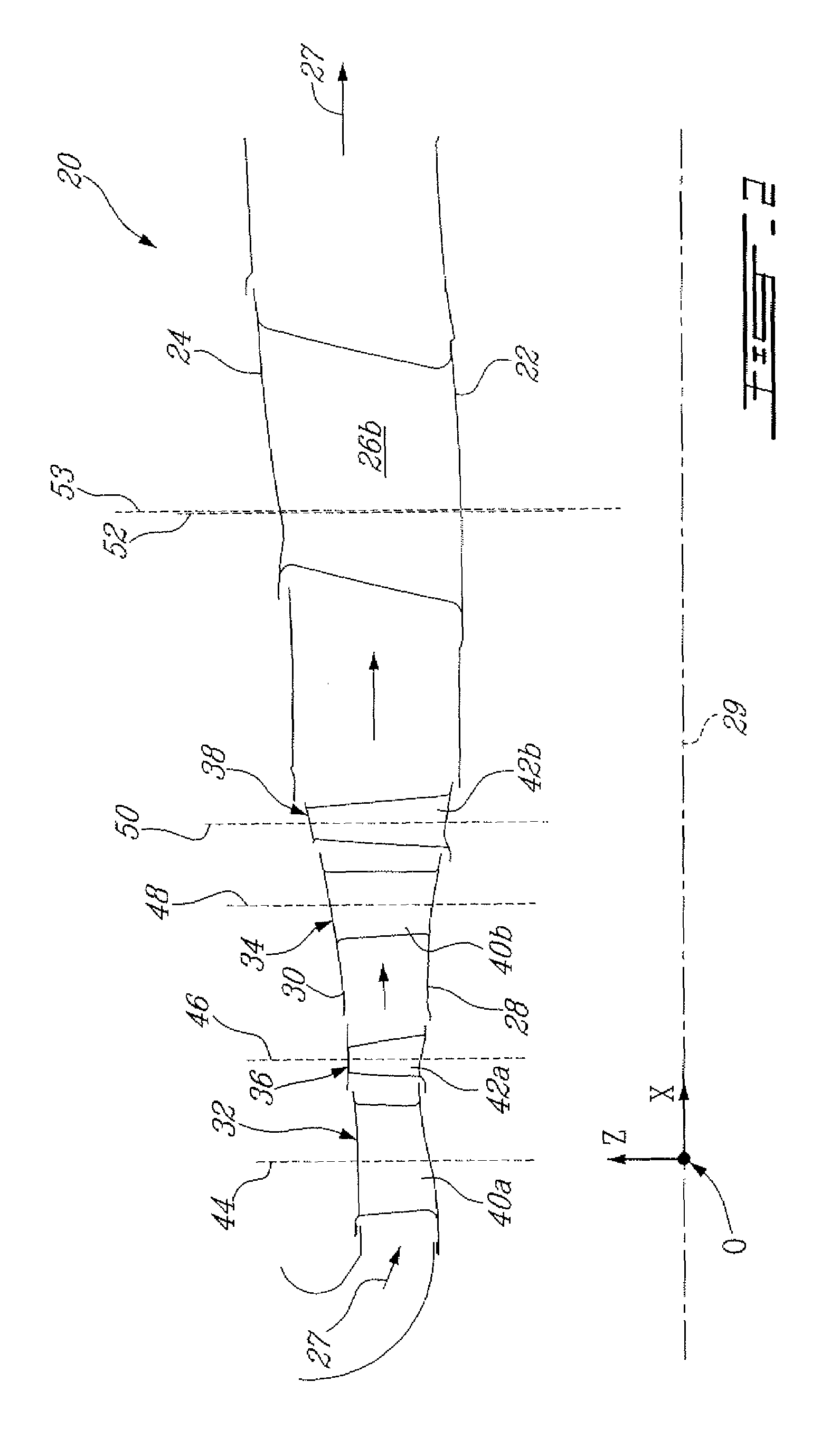 HP turbine blade airfoil profile