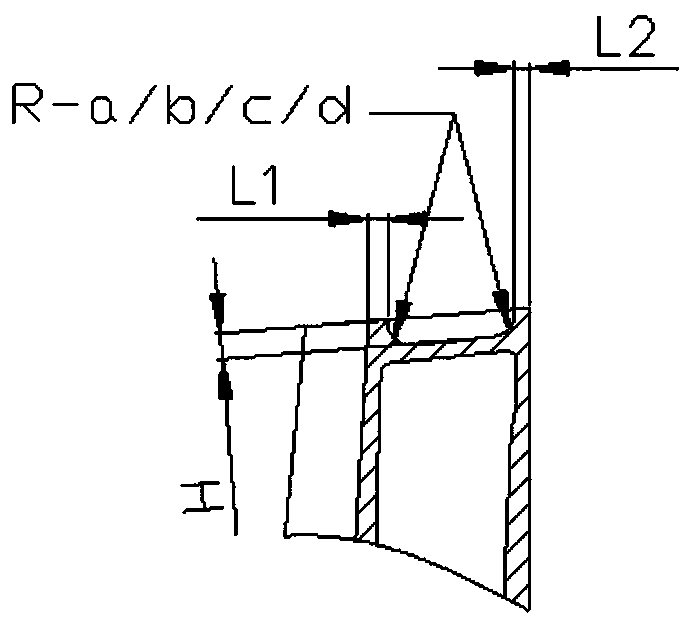 Turbine rotor blade groove-type blade tip structure and design method thereof